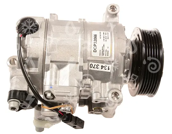 kompresor DENSO 6SEU14C, řemenice 100 mm, poly-V6, 12V, OE 248300-2770, 437100-7420, 7E0820803E, 7E0820803G